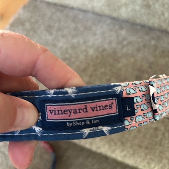 Vineyard Vines Kids Size Large patchwork belt. Whales. Fish. Preppy. 31”. Beach - Picture 4 of 8